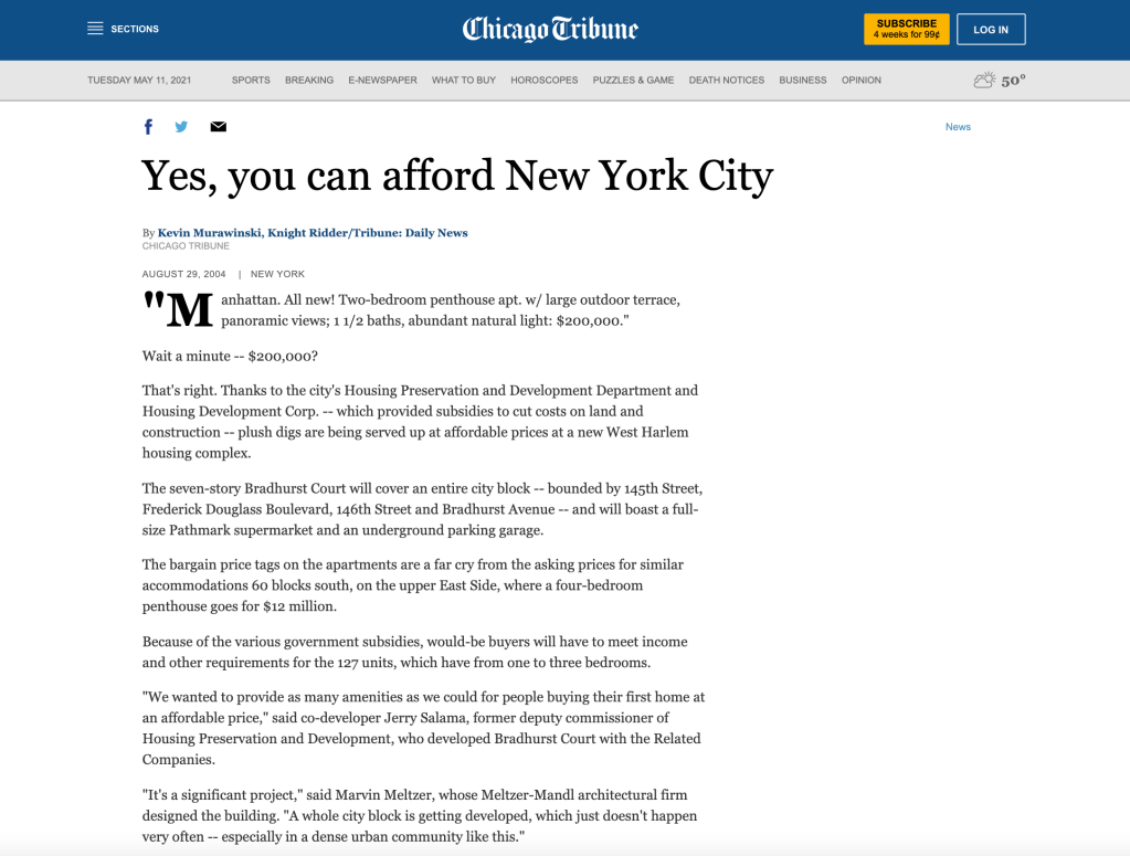 Yes, You Can Afford New York City